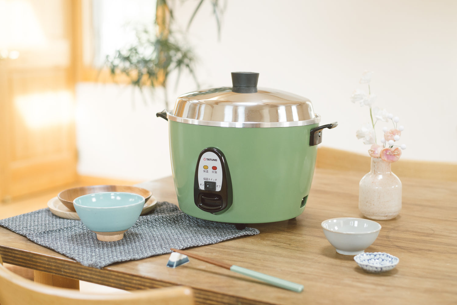 大同電鍋／アルミ製外鍋／緑