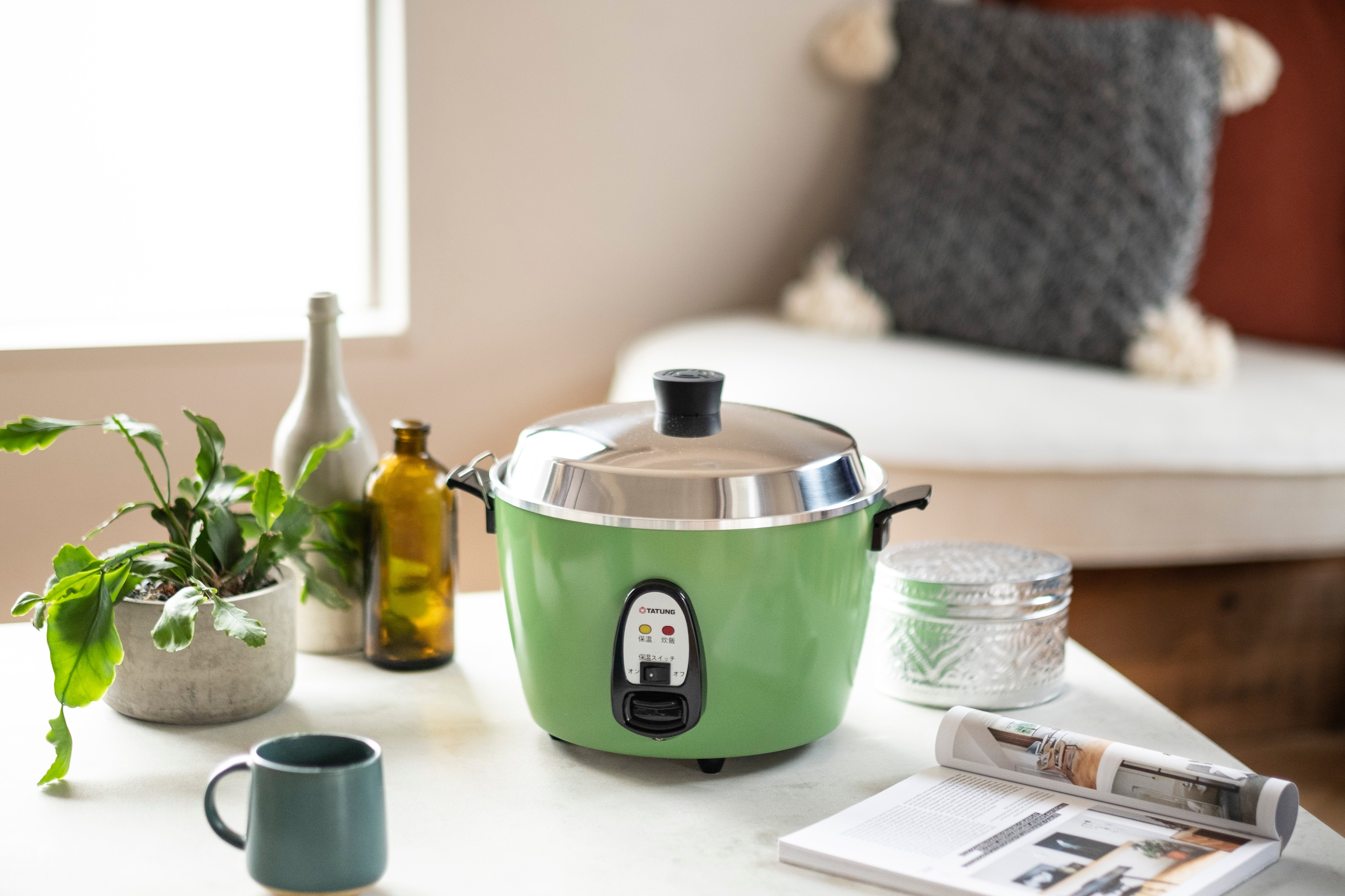 TATUNG 炊飯器 グリーン ステンレス内釜 大同電鍋／ステンレス製外鍋／緑 – 大同電鍋公式直営店