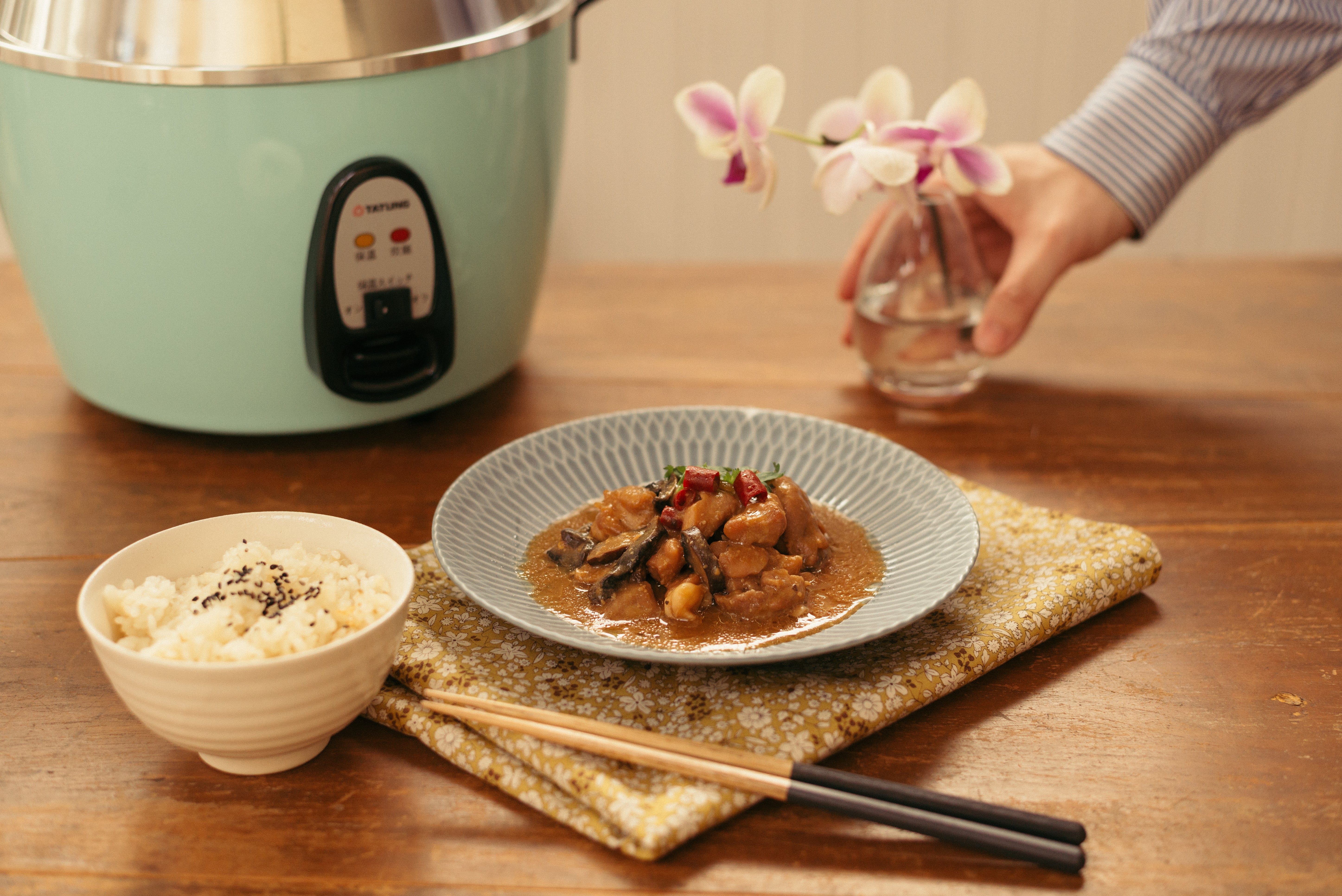 大同電鍋　TAC-10ID 10合 Lサイズ　外鍋アルミ製（アクアブルー） 大同電鍋／アルミ製外鍋／アクアブルー – 大同電鍋公式直営店