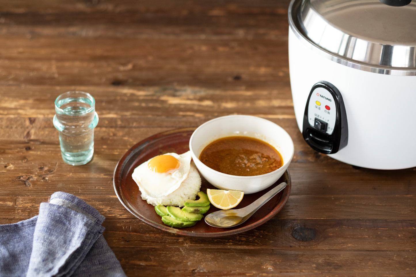 大同電鍋／アルミ製外鍋／白