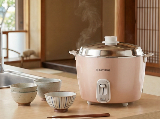 大同電鍋／ステンレス製外鍋／バニラピンク